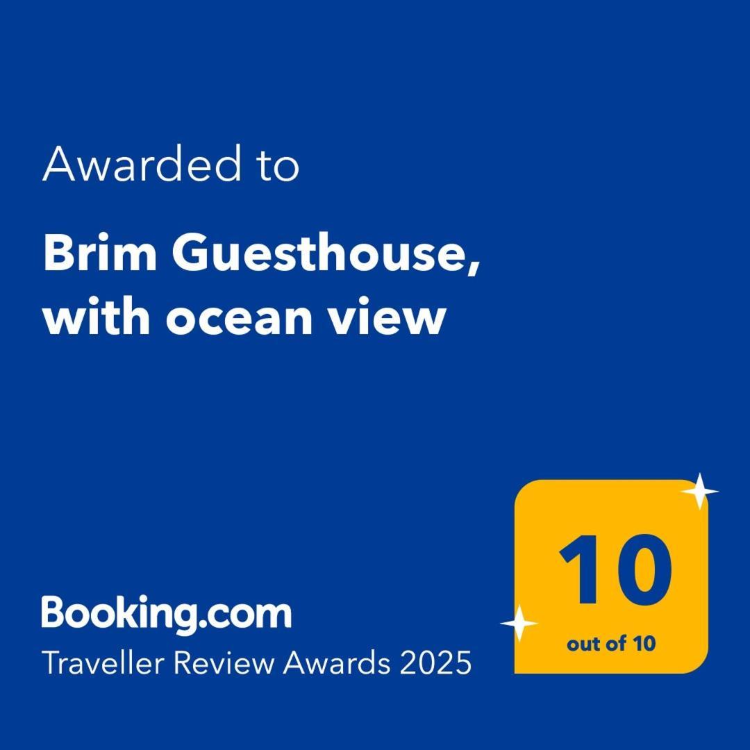Brim Guesthouse, With Ocean View Saudarkrokur Exterior photo